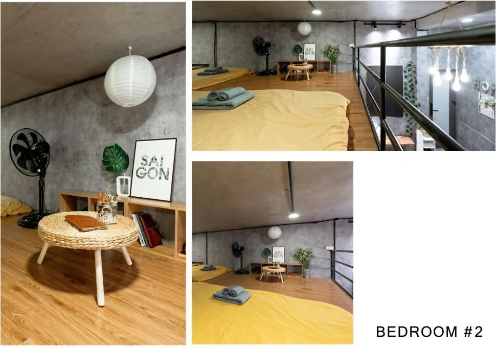 הו צ'י מין סיטי 2 Bedroom Industrial Apartment In Central Saigon  הו צ'י מין סיטי