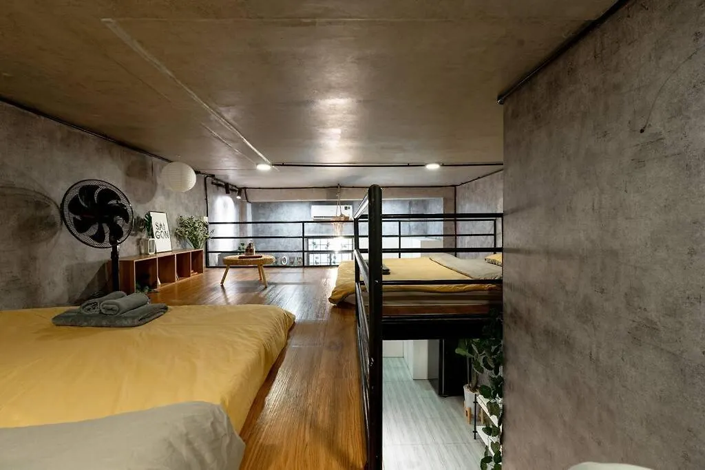 הו צ'י מין סיטי 2 Bedroom Industrial Apartment In Central Saigon